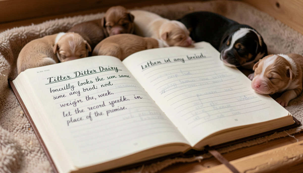 the Spitz kennel's day-counted pages
